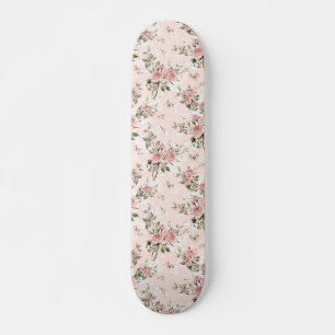 Shabby chic, franse chic, , floral, rustic, pi persoonlijk skateboard