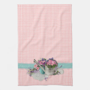 Shabby Chic Garden Floral Kitchen Towel Theedoek