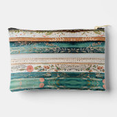 Shabby chic gemengde patronen etui (Achterkant)