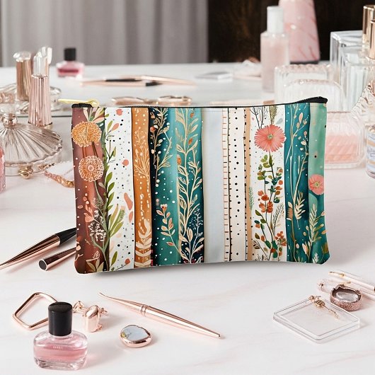 Shabby chic gemengde patronen etui