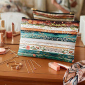 Shabby chic gemengde patronen etui