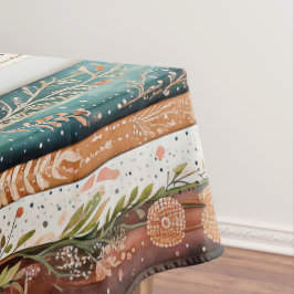 Shabby chic gemengde patronen tafelkleed