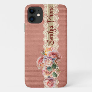 Shabby Chic gepersonaliseerd Case-Mate iPhone Case