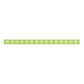 Shabby Chic Groene Polka Dot Grosgrain Lint (Voorkant)