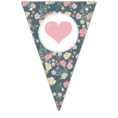 Shabby Chic Happy Birthday Banner (Eerste vlag)
