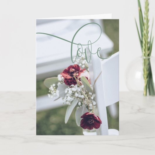 Shabby Chic "Happy Ever After" Kaart (Voorkant)