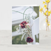 Shabby Chic "Happy Ever After" Kaart (Gele Bloem)