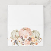 Shabby Chic Herfst Bloemen Plaats Kaarten Plaatskaartje (Buitenkant ongevouwen)