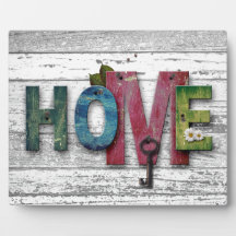 Shabby Chic Home Words on Wood