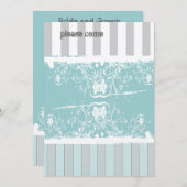 Shabby Chic Housewarming Invitation Kaart (Voorkant / Achterkant)