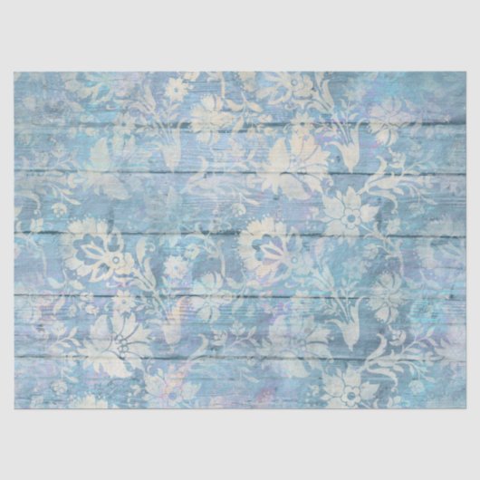 Shabby Chic hout serie design 15 Tissuepapier (Voorkant)