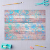 Shabby Chic Hout Serie Design 7 Tissuepapier (Craft)
