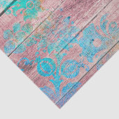 Shabby Chic Hout Serie Design 7 Tissuepapier (Detail)