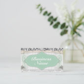 Shabby Chic  Hout Visitekaartje (Staand voorkant)