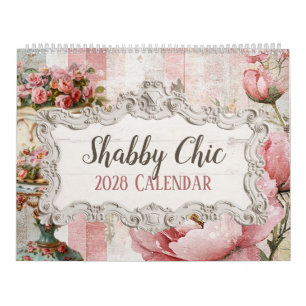 Shabby Chic  huisje Kalender