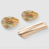 Shabby Chic Hummingbird Flight Handwaaier (Niet-gemonteerd)