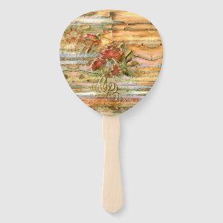 Shabby Chic Hummingbird Flight Handwaaier