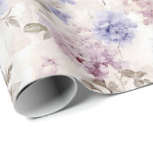 Shabby Chic Hydrangea Floral Delight Cadeaupapier (Rol Hoek)