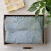 Shabby Chic Impasto Roze Roos Tissuepapier (Geschenk)