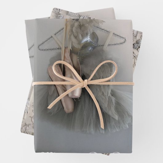 Shabby chic inpakpapier (In situ)