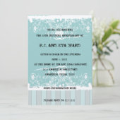 Shabby Chic Invitation Kaart (Staand voorkant)