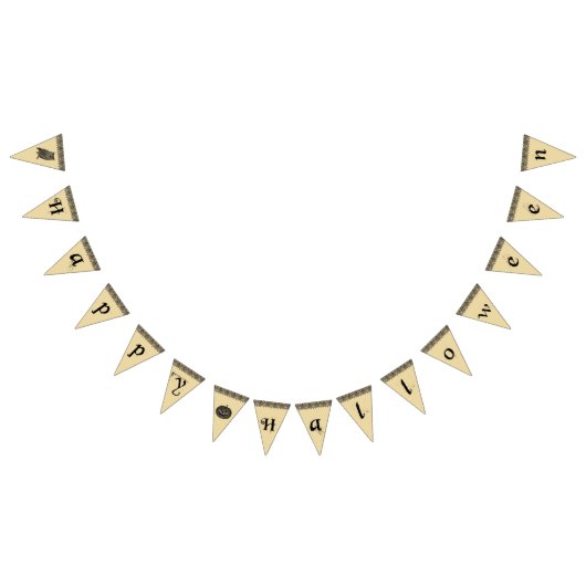 Shabby Chic  Kijk Halloween Bunting Banner (Alle)