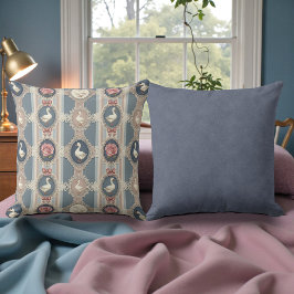Shabby Chic Klassieke Ganzen Gans Dubbelzijdig Kussen