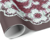  Shabby-Chic Lace Cadeaupapier (Rol Hoek)