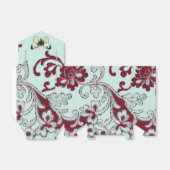 Shabby-Chic Lace en Butterfly Bedankdoosjes (Uitgevouwen)