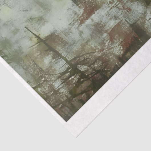 Shabby Chic  Landschap A3L Decoupage Tissuepapier (Detail)