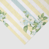 Shabby Chic Lemon Floral Series Design #11 Tissuepapier (Detail)