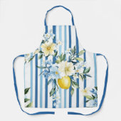 Shabby Chic Lemon Floral Series Design #1 Schort (Voorkant)