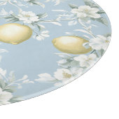 Shabby Chic Lemon Floral Series Design #8 Snijplank (Hoek)