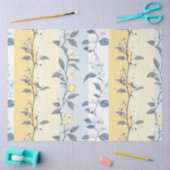 Shabby Chic Lemon Floral Series Design #9 Tissuepapier (Craft)