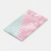 Shabby Chic | Lijst met taken Post-It Notes (Schuin)