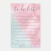 Shabby Chic | Lijst met taken Post-It Notes (Voorkant)