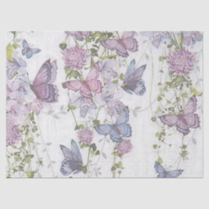 Shabby Chic Lila Serie Design 14 Tissuepapier