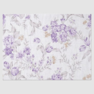Shabby Chic Lila Serie Design 16 Tissuepapier