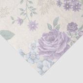 Shabby Chic Lila Serie Design 18 Tissuepapier (Detail)