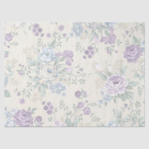 Shabby Chic Lila Serie Design 18 Tissuepapier
