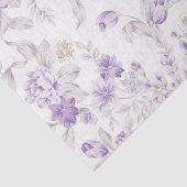 Shabby Chic Lila Serie Ontwerp 3 Tissuepapier (Detail)
