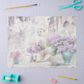 Shabby Chic Lila Series Design 17 Tissuepapier (Craft)