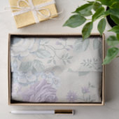 Shabby Chic Lila Series Design 19 Tissuepapier (Geschenk)