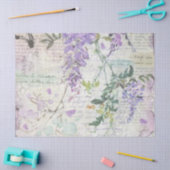 Shabby Chic Lila Series Design 7 Tissuepapier (Craft)