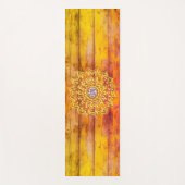 Shabby chic mandala gem yoga mat (Voorkant)