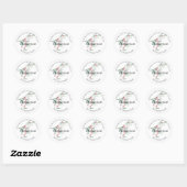 Shabby Chic Merry Christmas Retouradres Label (Vel)