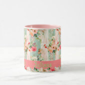 Shabby Chic met Schelp Naam Mok (Midden)