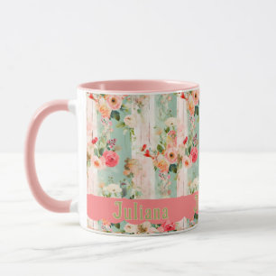 Shabby Chic met Schelp Naam Mok