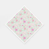 Shabby Chic Mint en Gold Tea Party Servet (Hoek)