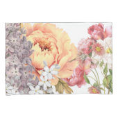Shabby Chic Mooie Wildbloemen Kussensloop (Voorkant-Rechts)